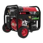 A-iPower SUA12000ED 9000W/12000W Electric Start Dual Fuel Generator New