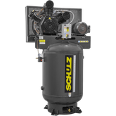 Schulz V-Series Air Compressor 10 HP 120 gal. 2-Stage 208-230V 3-Phase Vertical New - 10120VW40X-3