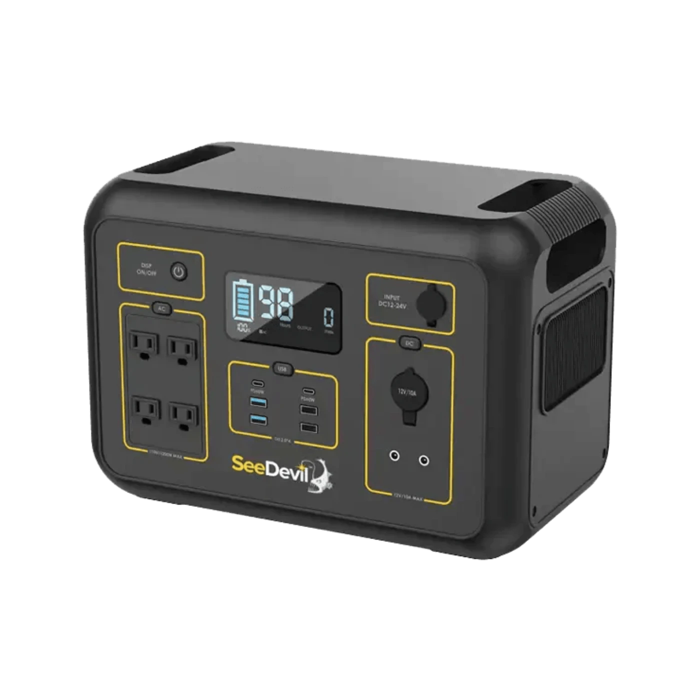 SeeDevil 1200W 1132Wh Portable Power Station