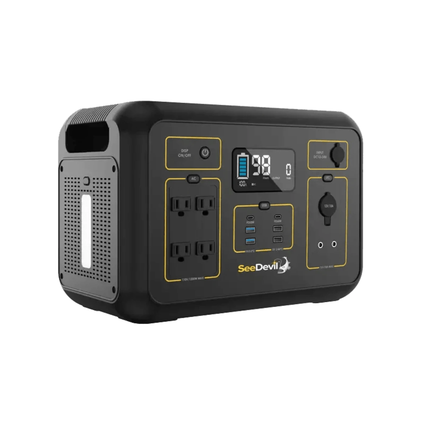 SeeDevil 1200W 1132Wh Portable Power Station