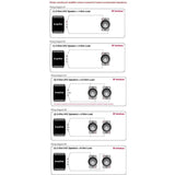Rockford Fosgate Shallow 12" Prime R2 500 Watt 2-Ohm DVC Subwoofer 4 Pack - 121674