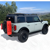 BadAss Tents Ford 2021-22 NEW Bronco - 4 Door Full Roof Rack w/ Black Cross Bars-V2 - 1401-0401