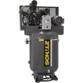 Schulz V-Series Air Compressor 15 HP 120 gal. 2-Stage 208-230V 3-Phase Vertical New - 15120VW60X-3