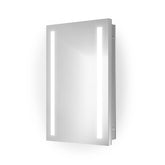 Krugg Kinetic 15" x 30" Left LED Medicine Cabinet w/Dimmer & Defogger – KINETIC1530L