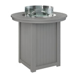 Berlin Gardens Donoma 44" Round Fire Table - Dining Height- DRFT3044DBK