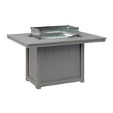 Berlin Gardens Donoma 42" x 54" Rectangular Fire Pit- DRFP4254BK