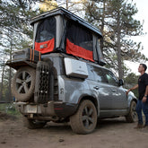 BadAss Tents Land Rover 2020-22 Defender 110 Convoy™ Rooftop Tent - Preassembled - 1801-0104A