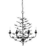 Jamie Young (Freight-Min. Req.) Blooming Chandelier -D. 5BLOO-BLCK