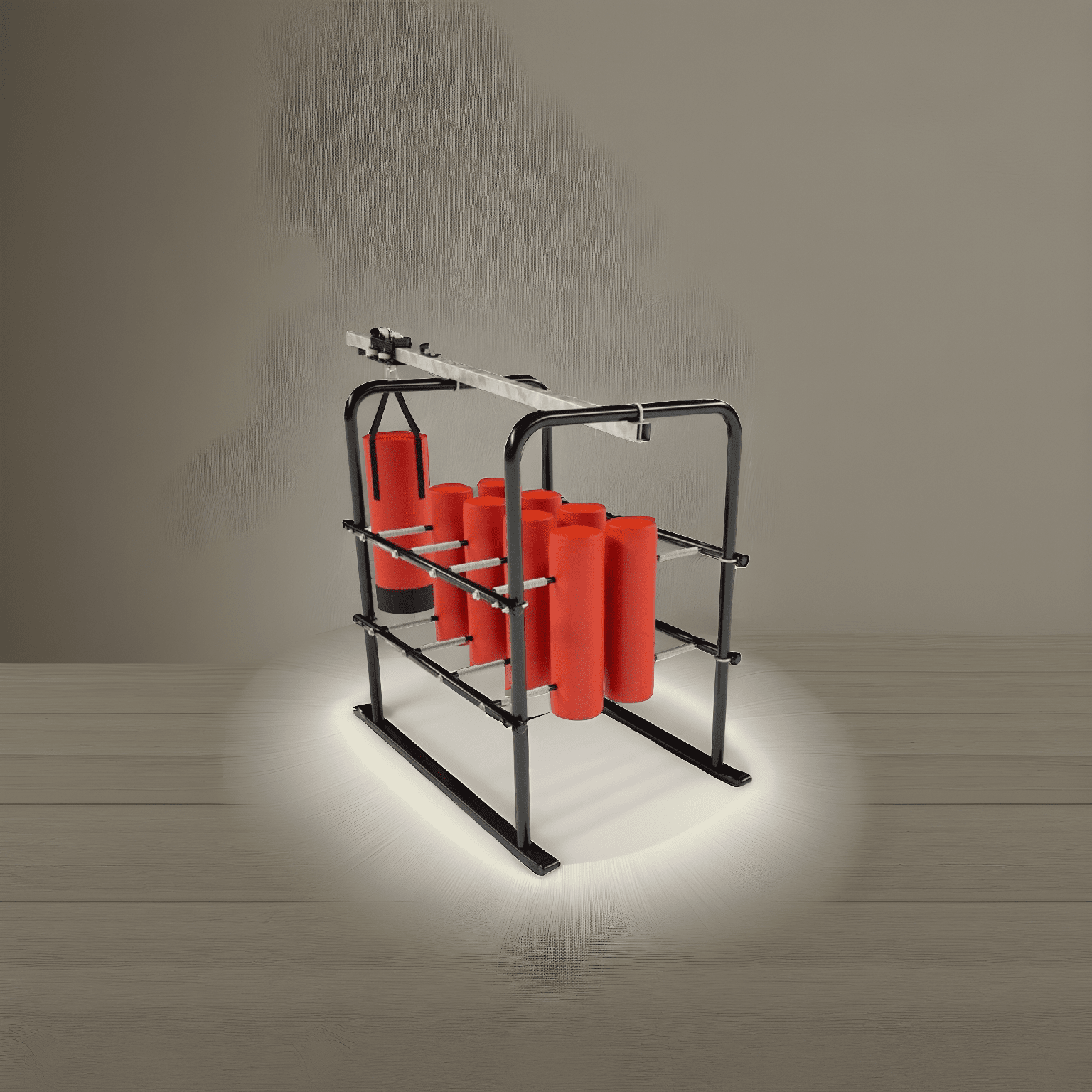 Rogers Athletic 8-Pad PowerBlast with Hanging Dummy 411522