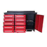 Chery Industrial 5.5' Storage Cabinet with Workbench WW000195