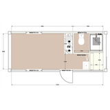 Chery Industrial 20ft Modified Container House SUICH6058LS