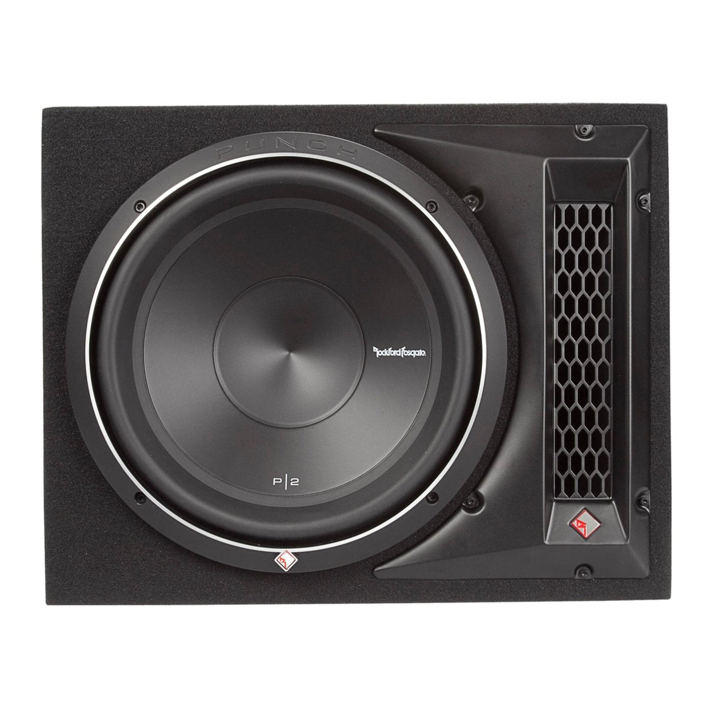 Rockford Fosgate Punch 12" 800W 1-Ohm Single Loaded Vented Enclosure 4 Pack - 194227