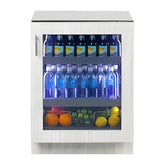 Sapphire Beverage Center 24" ADA / Glass Door Refrigerator with 4.7 Cu. Ft. Capacity - SBCR24