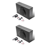 Rockford Fosgate P300-8P Punch 8" 300W Powered Ported Subwoofer System (2 Pack) - 194916