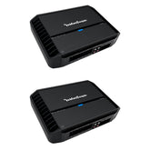 Rockford Fosgate P400X4 400W RMS 4-Channel Car Audio Class AB Amplifier 2 Pack - 194232