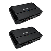 Rockford Fosgate P500X2 500W 2 Channel Car Amp A/B Power Audio Amp 2 Pack - 194739