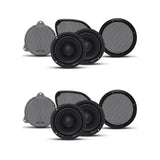 Rockford Fosgate TMS65 Power Harley Davidson 6.5" Motorcycle Speakers (2 Pack) - 195667