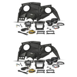 Rockford Fosgate Stereo w/ Front Speaker Kit for Maverick X, 2017-19 (2 Pack) - 194040