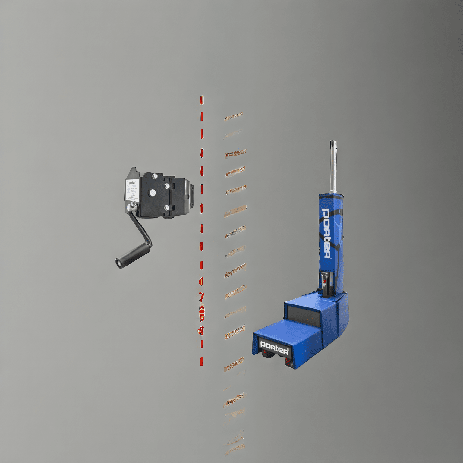 Porter Powr Court Portable Volleyball System 1935