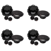 2 Rockford Fosgate 6.75 120W 2-Way Car Audio Component Speakers System 4 Pack - 194049