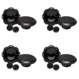 2 Rockford Fosgate 6.75 120W 2-Way Car Audio Component Speakers System 4 Pack - 194049
