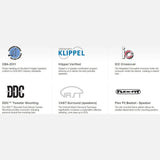 2 Rockford Fosgate 6.75 120W 2-Way Car Audio Component Speakers System 4 Pack - 194049