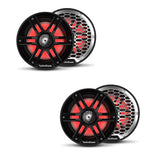 Rockford Fosgate M2-65B Color Optix 6.5 Inch Marine 2 Way Speakers (2 Pack) - 201995