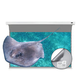 VIVIDSTORM 3D ALR Slimline Motorized Tension Obsidian Long Throw Projector Screen High Gain