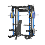 MAJOR FITNESS All-In-One Home Gym Smith Machine Package Spirit B52 - B52BL-PLT01BL-OWPNT230