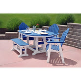 Berlin Gardens 44" x 64" Garden Classic Oblong Table Set #2 - GCST4464D