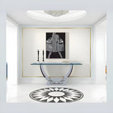 SHERES "Marseilles" Console Table Stainless Steel -CN-03S