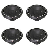 Rockford Fosgate 10" 600W 2-Ohm Punch Series Car Audio Subwoofer P2D210 4 Pack - 194505