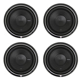 Rockford Fosgate P2D4-10 10 Inch 600 Watt 4-Ohm Car Audio Subwoofer 4 Pack - 194547