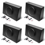 Rockford Fosgate P300-12T Punch 8" 300W Powered Truck Subwoofer System 4 Pack - 194912