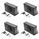 Rockford Fosgate P300-8P Punch 8" 300W Powered Ported Subwoofer System 4 Pack - 194927