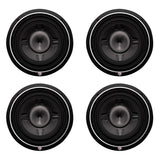 New Rockford Fosgate 10" 600 Watt Car Audio Shallow Subwoofer P3SD410 4 Pack - 194080