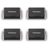 Rockford Fosgate PBR400X4D Punch 400W Compact Full Range 4 Channel Amp 4 Pack - 194251