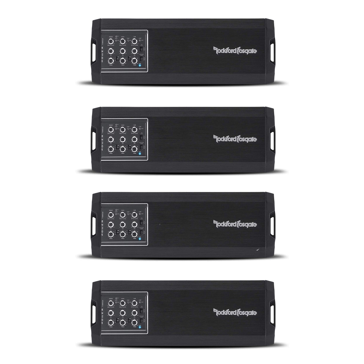 Rockford Fosgate T1000X5AD Power 5 Channel Car Amp, 1000 Watt, Class AD 4 Pack - 195711