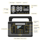 SeeDevil 500w 560Wh Portable Power Station