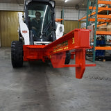 TM Manufacturing Heavy-Duty Skid Steer Log Splitter Attachment - 30-HD