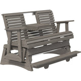 LuxCraft 5' Plain Balcony Glider - 5PPBAGCHB