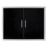 Wildfire 30x24 Inches Double Access door - WF-DDR3024-BSS