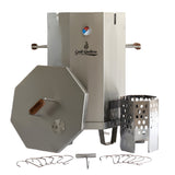 Grill Brothers BBQ Stainless Steel Charcoal Smoker Grill Barrel Medium - BAR.MED