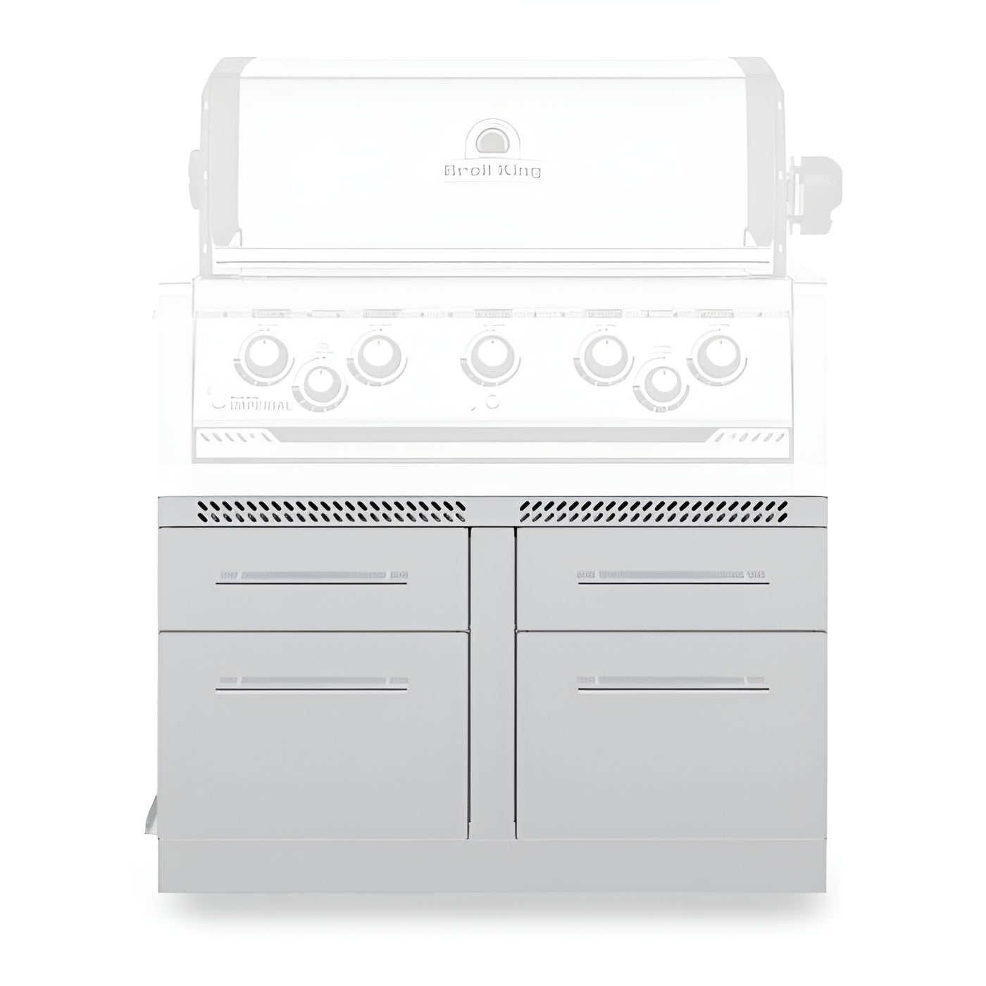 Broil King Stainless Steel 5 Burner Cabinet - 806600