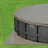 Summer Waves P4A01848B Elite 18ft x 48in Above Ground Frame Swimming Pool Set - 253214