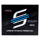 American Bass Stealth Energy Lithium Titanate Battery 13.8v 80AH - ABLT80