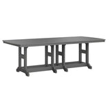 Berlin Gardens Garden Classic 44" x 96" Rectangular Table - Counter Height- GCOT4496CBK