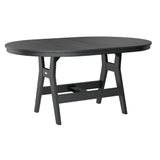 Berlin Gardens Harbor 44" x 64" Oblong Table - Dining Height- HOT4464DBK