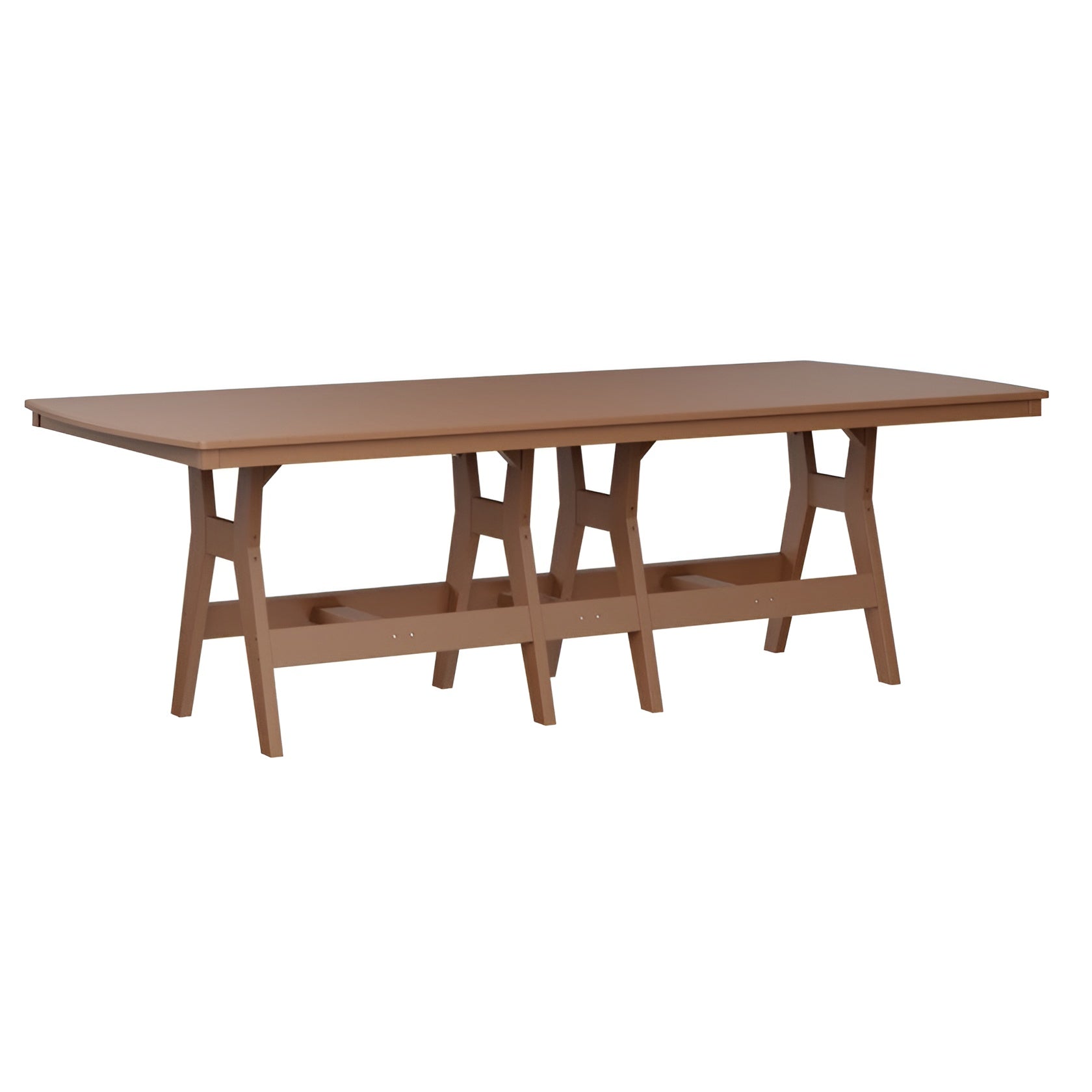 Berlin Gardens Garden Classic 44" x 96" Rectangular Table - Dining Height- GCOT4496DBK