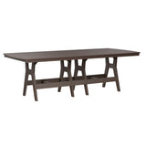 Berlin Gardens Garden Classic 44" x 96" Rectangular Table - Dining Height- GCOT4496DBK